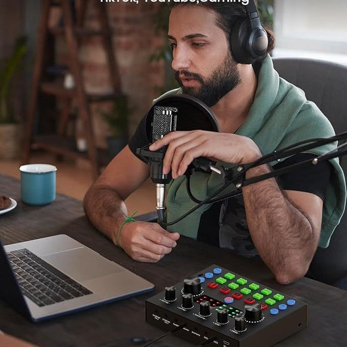 Condenser Microphone V8S Equipment With Voice Converter Suit