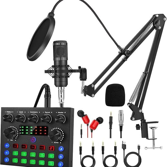 Condenser Microphone V8S Equipment With Voice Converter Suit